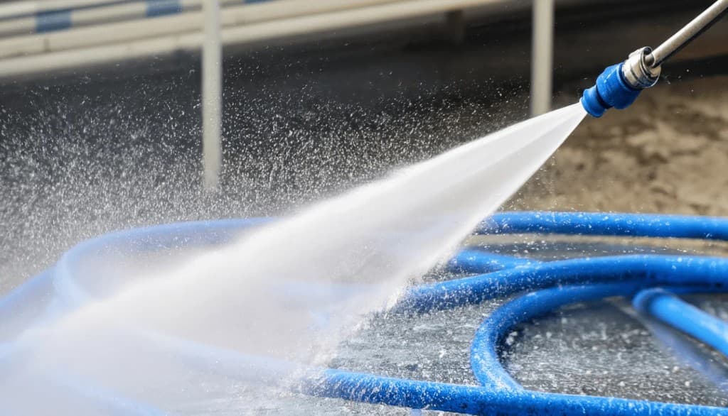 High Pressure Water Cleaning